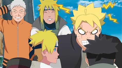 Boruto Is Mad At His Sons For Not Recognizing Minato Youtube