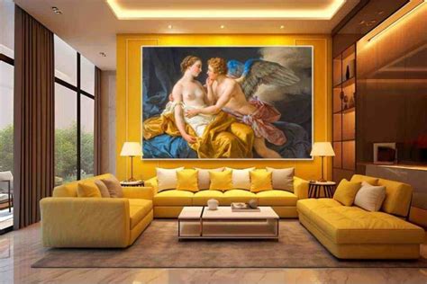 Th Century Famous Painting Cupid And Psyche For Bedroom