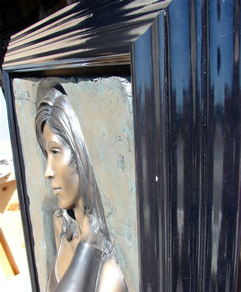 Bill Mack Enchanting Bonded Bronze Gallery Framed Art Wall Sculpture Coa Ebay