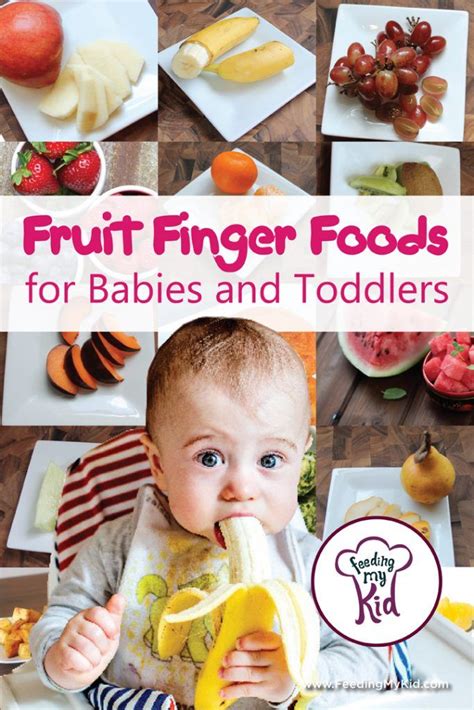 Fruit Finger Foods For Babies And Toddlers With Images Baby Food
