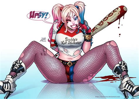 Harley Quinn Solo Female Only Tits Busty Blonde Your Cartoon Porn