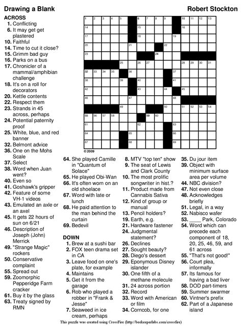 Intermediate Crossword Puzzles Printable Sally Crossword Puzzles