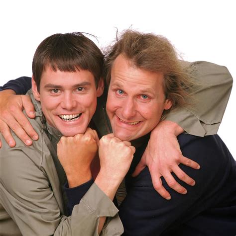 JEFF DANIELS And JIM CARREY In DUMB AND DUMBER 1994 Photograph By Album