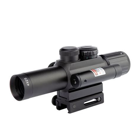 Compact 4x Riflescope M6 Lighted Reticle Riflescopes With Laser China