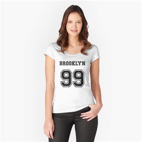 Brooklyn 99 Black Font T Shirt By Opiester Redbubble