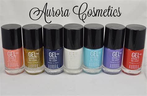 Aurora Cosmetics Gel Nail Polish Swatches And Review Mannas Manis