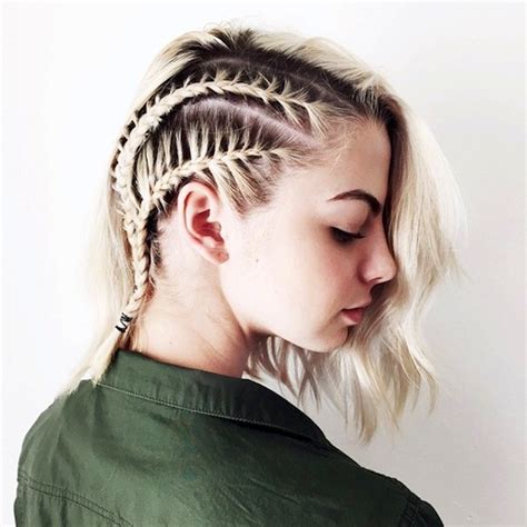20 Beautiful Braids For Short Hair Styles Weekly