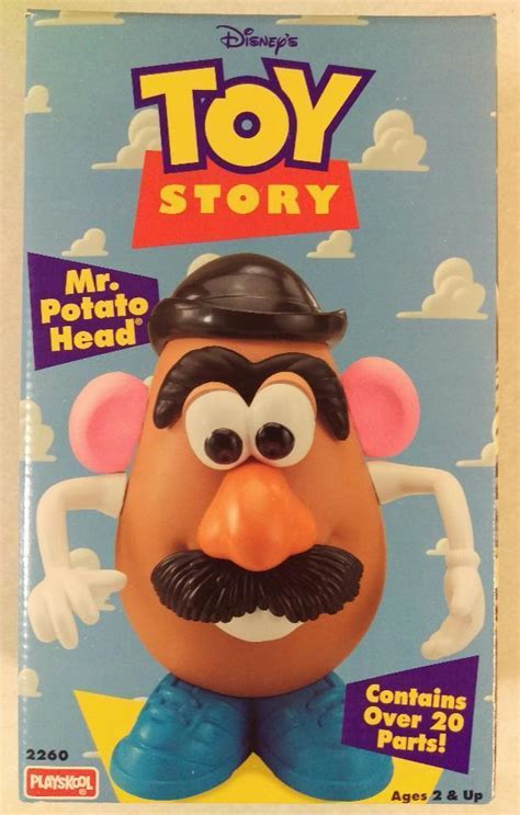 1995 Original Disneys Toy Story Mr Potato Head Playskool 2260 Ages 2