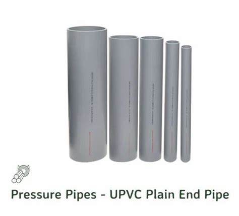 Jain Upvc Plain End Pressure Pipe At Rs 120meter Upvc Pressure Pipes