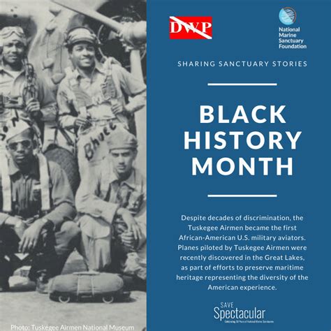 Black History Month Tuskegee Airmen National Marine Sanctuary Foundation