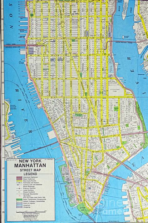 Map Of Manhattan Printable Tourist Map Of English Images And Photos
