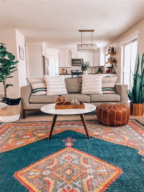 The Joyful Modern Boho Living Room