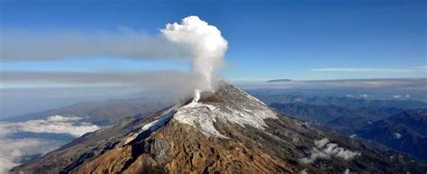 Volcán Colombia Hoy ¿cuando Fue La última Vez Que Entró Erupción