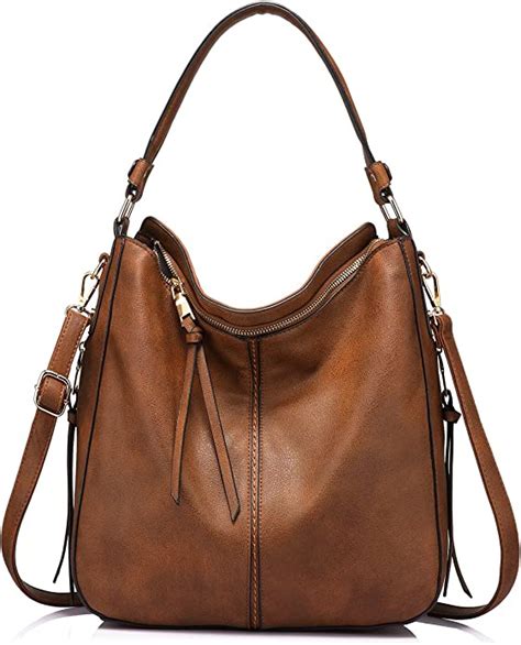 Realer Hobo Bags For Women Faux Leather Purses And Handbags Large Hobo
