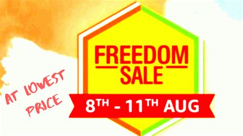 Maybe you would like to learn more about one of these? Amazon Freedom Sale 2019 Starts Today - B20masala
