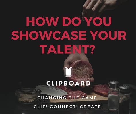 Ability To Showcase Your Professional Brand Clipboard
