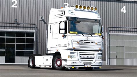 Paintable Dadus Transport Skin For Daf Xf 105 V11 Ets2 Euro Truck