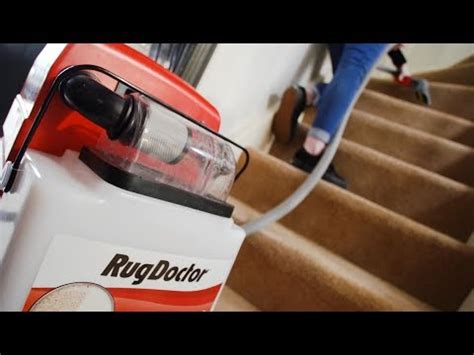 You want to make sure every last bit of debris is gone. How to clean your stairs with Rug Doctor - YouTube
