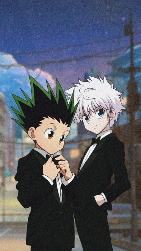 1920 x 1080 file type : Gon & Killua | Fond d'ecran dessin, Photo dessin animé, Fond d'écran téléphone manga