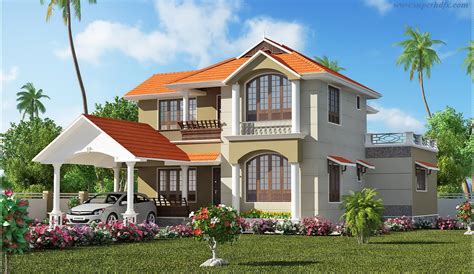 Beautiful House Hd Wallpapers Superhdfx Kerala House
