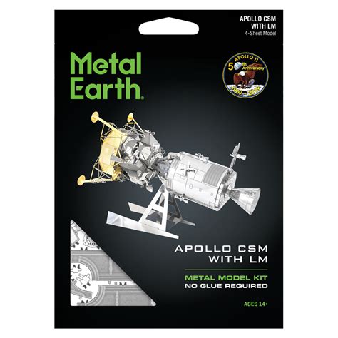 Metal Earth Apollo Csm Lm