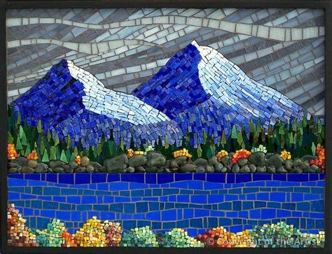 Maplestone Gallery High Country By Terry Nicholls Mosaic Art