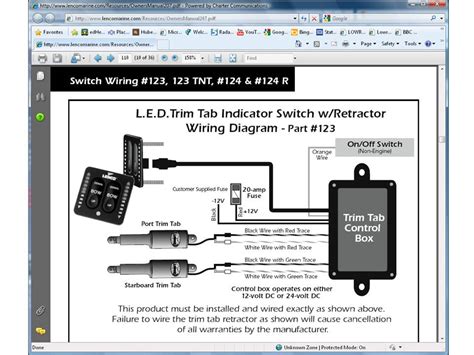Switch will come with wiring diagram for. HELP!!! Lenco Trim Tab installation. - The Hull Truth ...