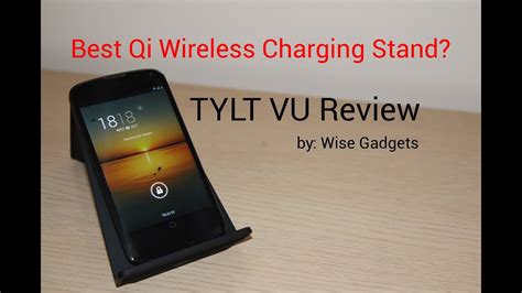 Tylt Vu Review Qi Wireless Charging Stand Youtube