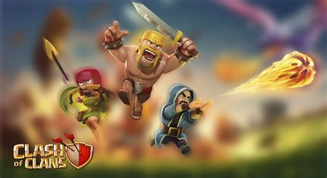 Clash Of Clans Heroes Wallpapers Wallpaper Cave