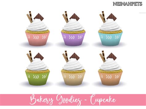 The Sims Resource Bakery Goodies Cupcake