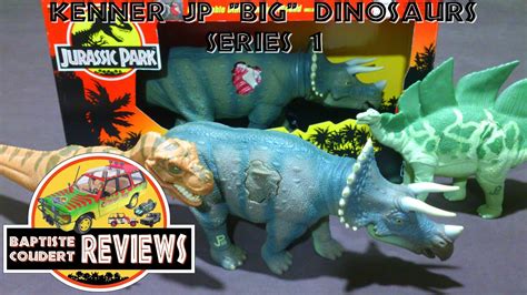 Video Review 1993 Kenner Jurassic Park Big Dinosaurs Series 1