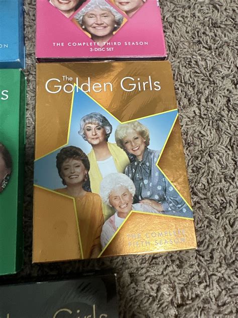 The Golden Girls Dvds Series Set Complete Seasons 2 3 4 5 7 Tv