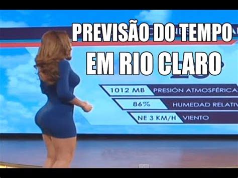 Barueri, osasco, campinas, sorocaba, são paulo e santos. Previsão do tempo em Rio Claro - SP - YouTube