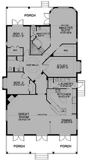 Bigger than I planned...Florida Cracker House Plan chp ...