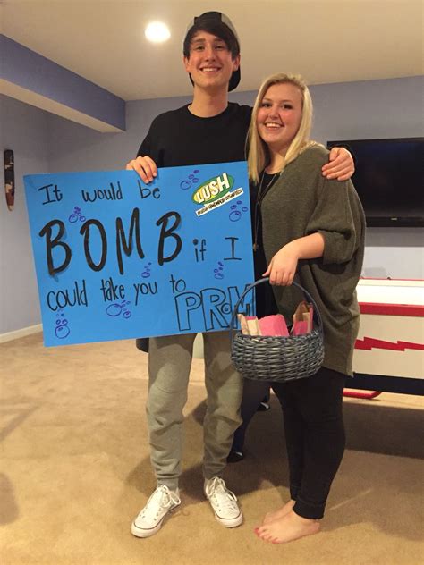 Best Promposal ️ ️ Bath Bombs From Lush Cute Homecoming Proposals Hoco