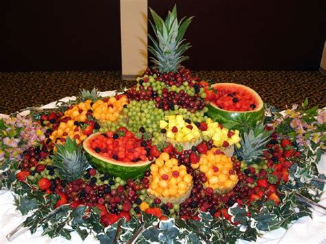 Fruit Trays For Wedding Receptions Edible Edification Menus