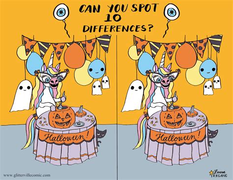 Can You Spot The 10 Differences — Laura Irrgang