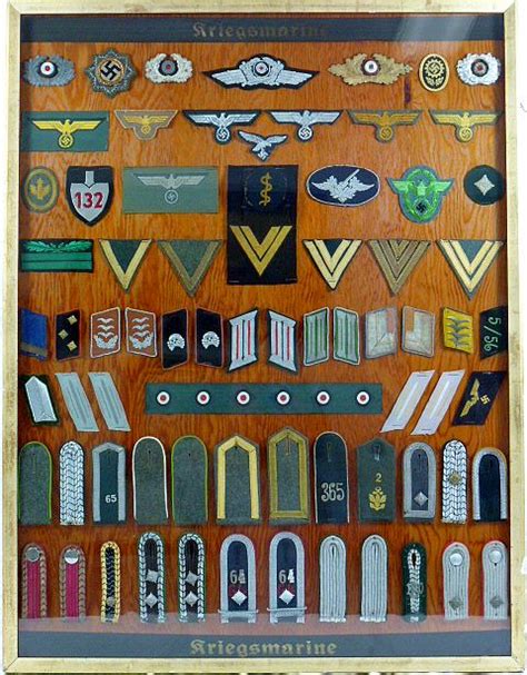 Armywaffen Ss Camouflage Officer Rank Insignia Griffin Militaria