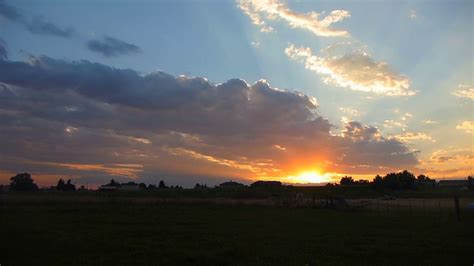 Sunset Over Farmland Stock Footage Sbv 327243374 Storyblocks