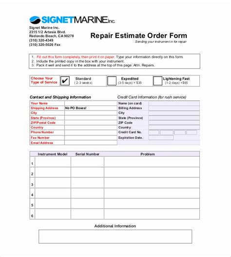 Machine Shop Work Order Template Latter Example Template