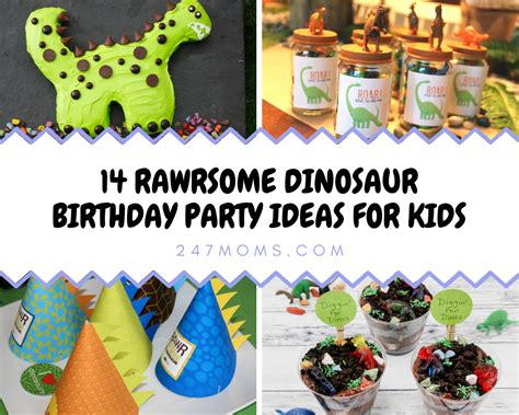 14 Rawrsome Dinosaur Birthday Party Ideas For Kids 247 Moms