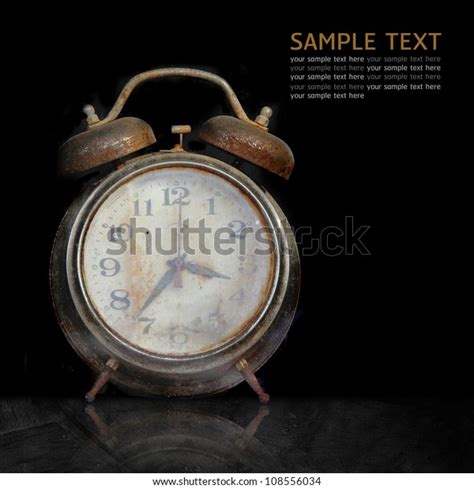 Old Rusty Clock Stock Photo 108556034 Shutterstock