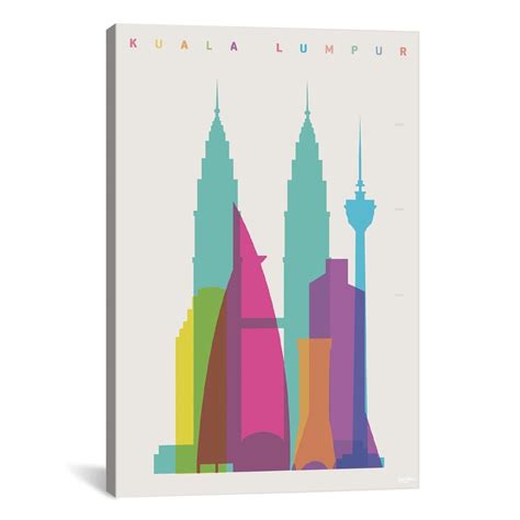 Graphic design kuala lumpur freelancers are highly skilled and talented. Kuala Lumpur by Yoni Alter Graphic Art on Wrapped Canvas ...
