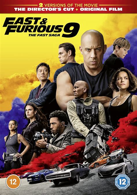 Fast And Furious 9 Dvd 2021 Uk Tyrese Gibson Michelle