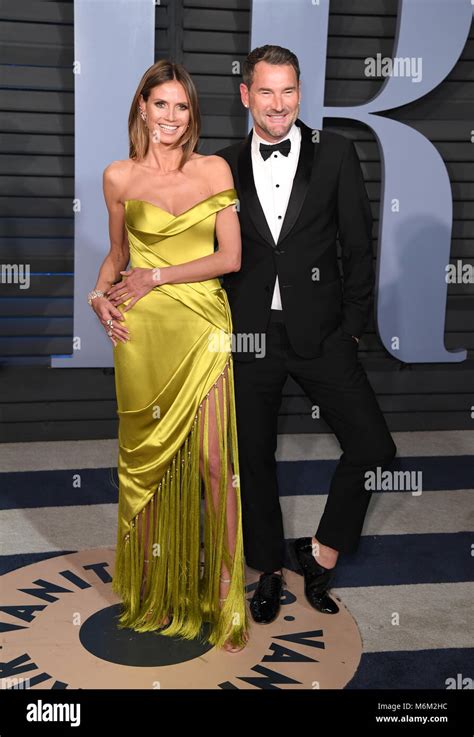 Heidi Klum Arriving At The Vanity Fair Oscar Party Held In Beverly