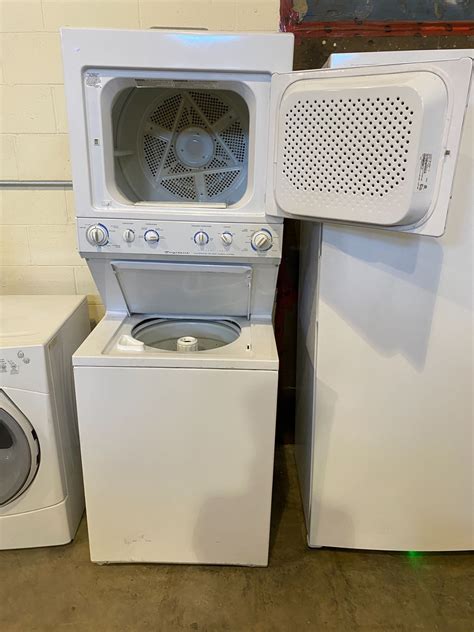 FRIGIDAIRE STACKABLE WASHER/DRYER UNIT MODEL GCET1031FS2 - Able Auctions