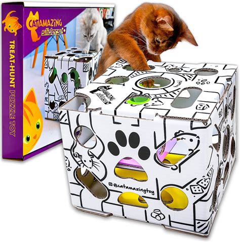 Cat Amazing Sliders Interactive Treat Maze And Puzzle Cat Toy