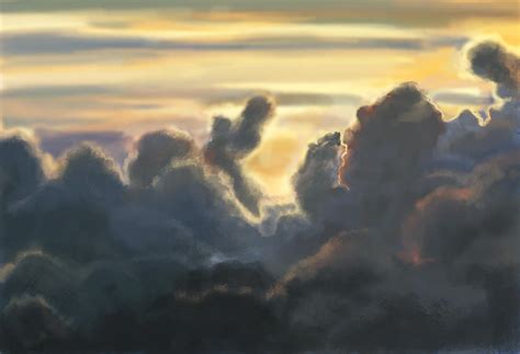 Cloudscape By Elderwyrm On Deviantart