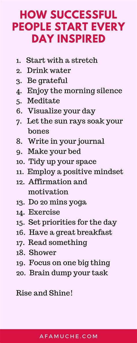 Pin By A D I On Inspo Successful People Daily Routine For Women