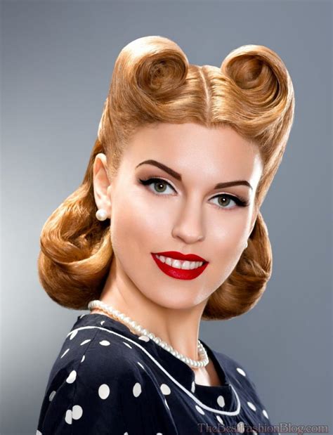 21 Pin Up Hairstyles For An Ultimate Vintage Look Haircuts